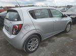 2013 Chevrolet Sonic Lt Silver vin: 1G1JC6SH7D4226464