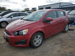 2013 Chevrolet Sonic Lt Red vin: 1G1JC6SH7D4233592