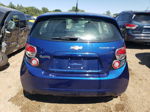 2013 Chevrolet Sonic Lt Синий vin: 1G1JC6SH7D4248206