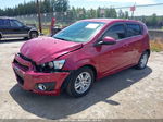 2014 Chevrolet Sonic Lt Auto Purple vin: 1G1JC6SH7E4127628