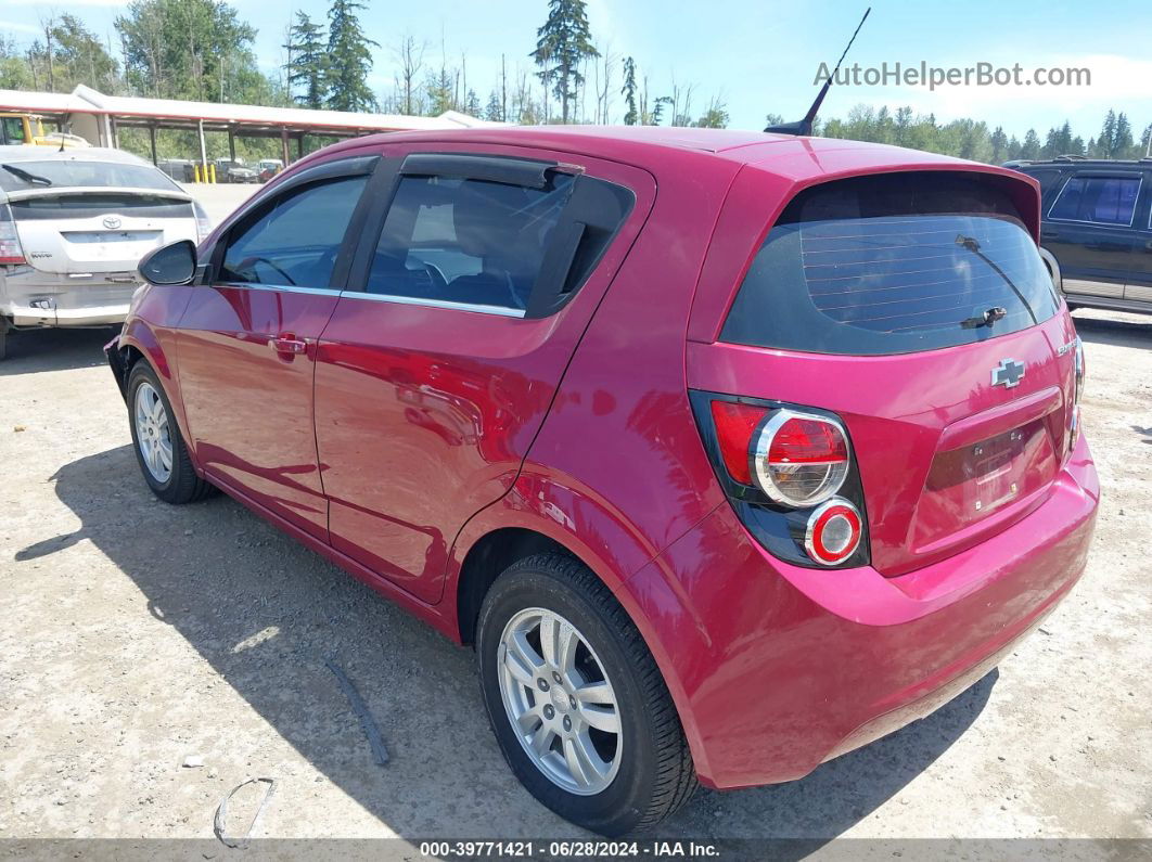 2014 Chevrolet Sonic Lt Auto Purple vin: 1G1JC6SH7E4127628