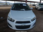 2013 Chevrolet Sonic Lt Auto White vin: 1G1JC6SH8D4116359