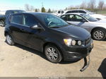 2014 Chevrolet Sonic Lt Black vin: 1G1JC6SH8E4219119