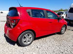 2013 Chevrolet Sonic Lt Red vin: 1G1JC6SH9D4122896