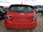 2013 Chevrolet Sonic Lt Red vin: 1G1JC6SH9D4189630