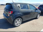 2013 Chevrolet Sonic Lt Auto Black vin: 1G1JC6SH9D4251950