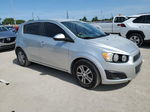 2014 Chevrolet Sonic Lt Silver vin: 1G1JC6SH9E4114282