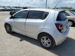 2014 Chevrolet Sonic Lt Silver vin: 1G1JC6SH9E4114282