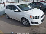 2014 Chevrolet Sonic Lt Auto Белый vin: 1G1JC6SH9E4145015