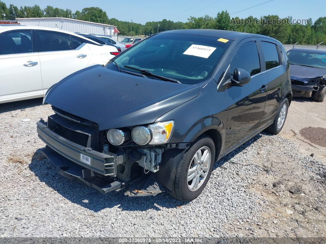 2014 Chevrolet Sonic Lt Gray vin: 1G1JC6SH9E4203432