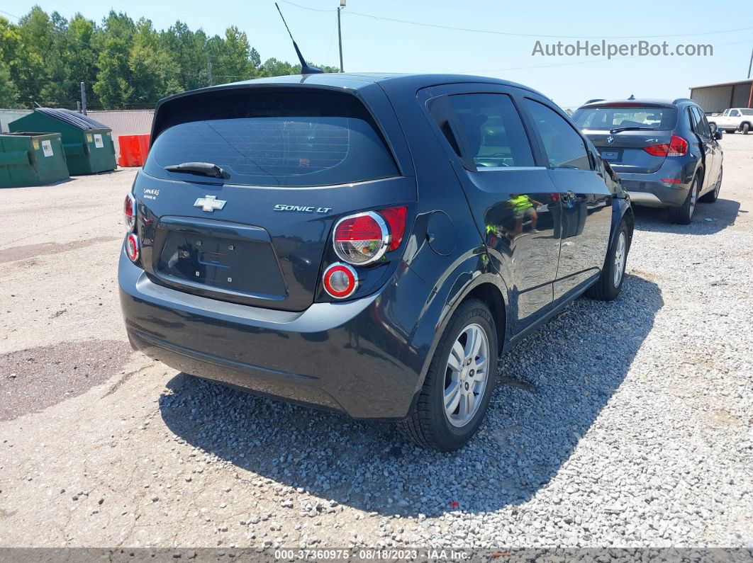 2014 Chevrolet Sonic Lt Gray vin: 1G1JC6SH9E4203432