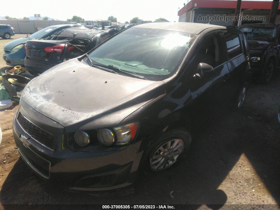 2014 Chevrolet Sonic Lt Black vin: 1G1JC6SH9E4238441