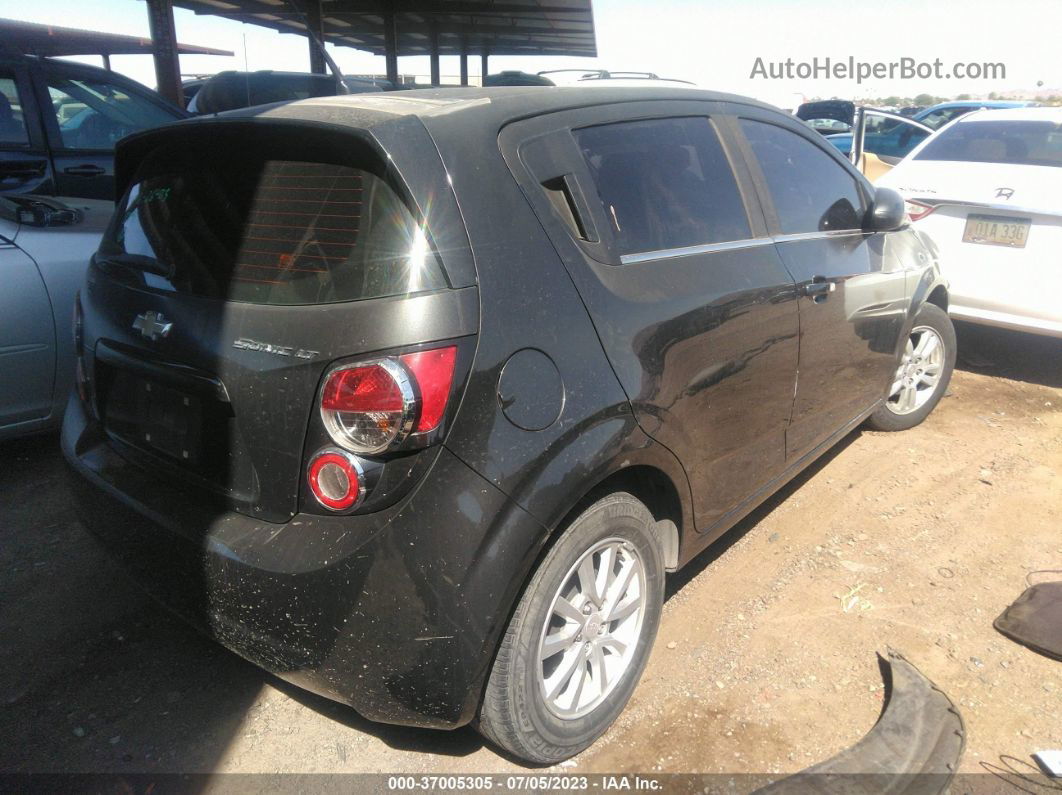 2014 Chevrolet Sonic Lt Black vin: 1G1JC6SH9E4238441