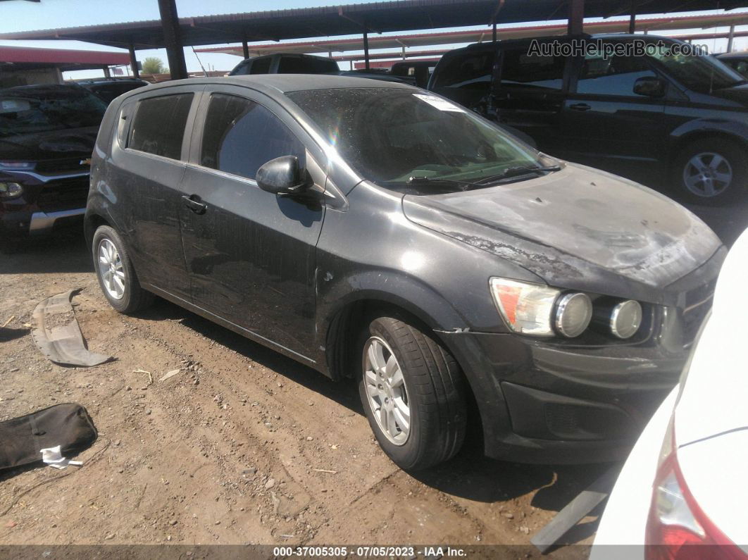 2014 Chevrolet Sonic Lt Черный vin: 1G1JC6SH9E4238441