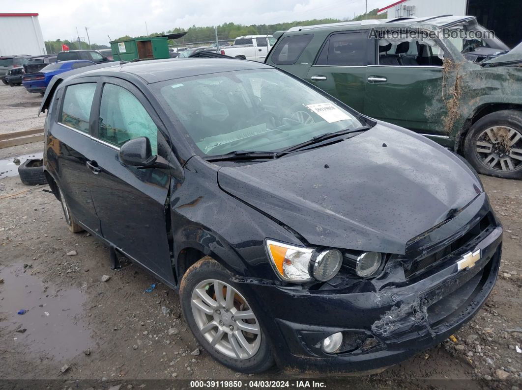 2014 Chevrolet Sonic Lt Auto Black vin: 1G1JC6SHXE4211149