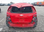 2014 Chevrolet Sonic Lt Auto Red vin: 1G1JC6SHXE4233829