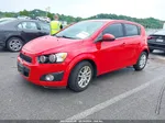 2014 Chevrolet Sonic Lt Auto Red vin: 1G1JC6SHXE4236665