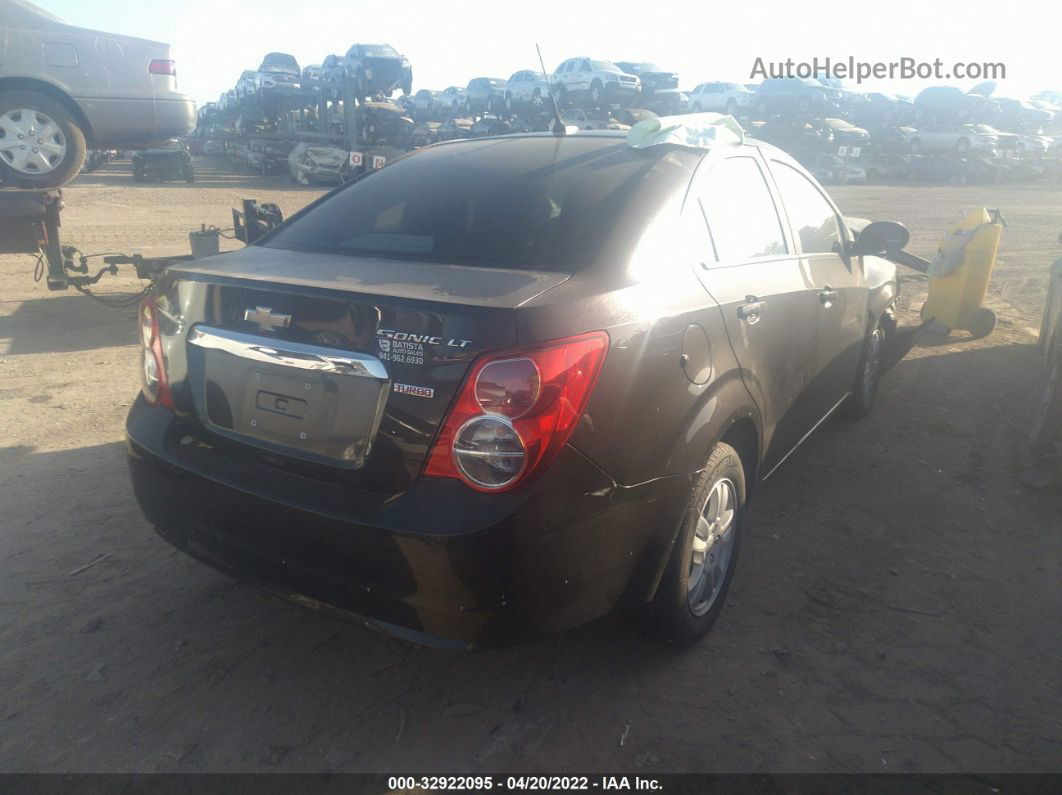 2013 Chevrolet Sonic Lt Черный vin: 1G1JD5SBXD4217969