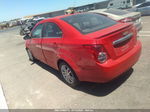 2013 Chevrolet Sonic Lt Red vin: 1G1JD5SG0D4153162