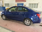 2013 Chevrolet Sonic Lt Blue vin: 1G1JD5SG8D4237696