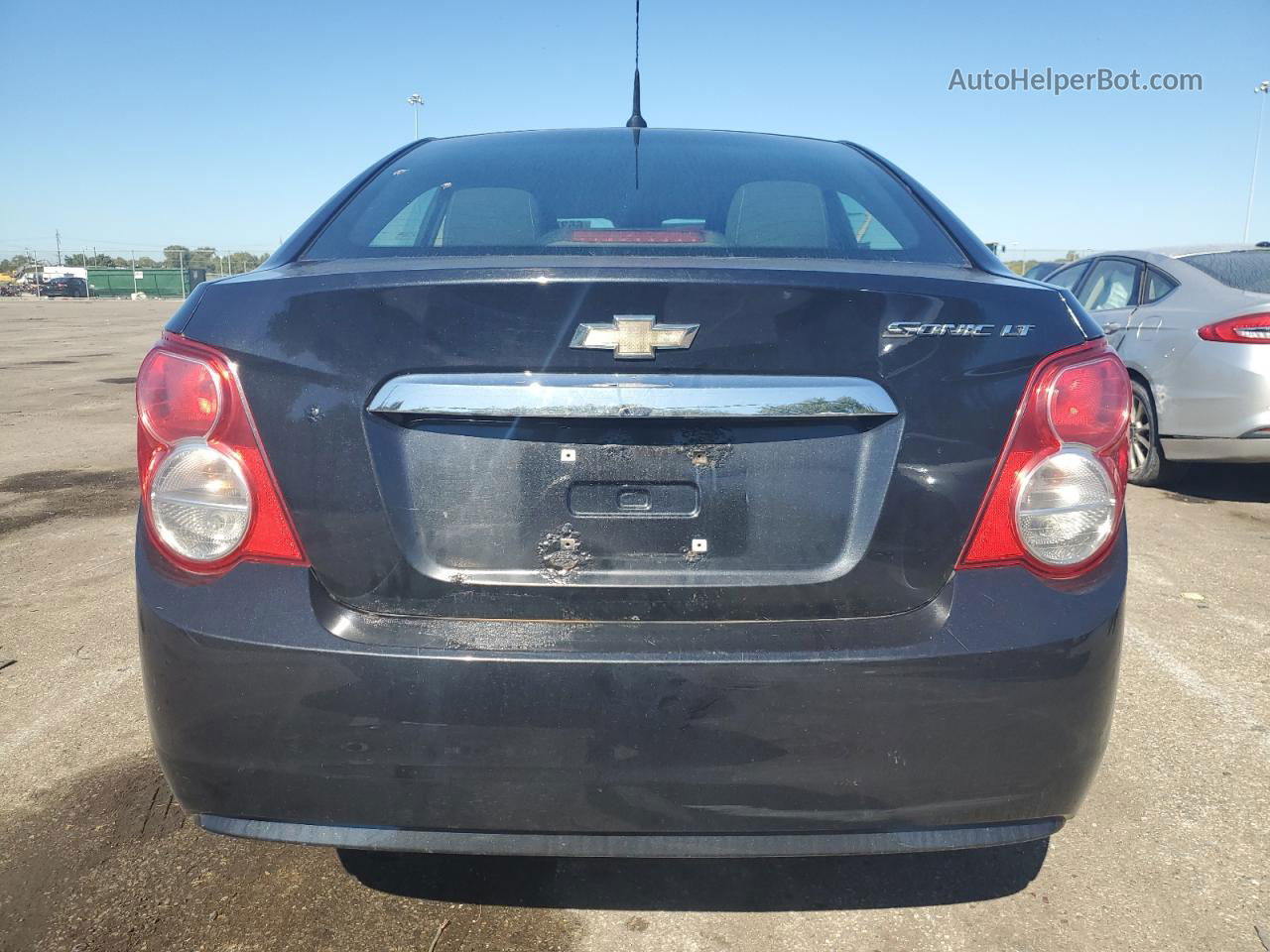 2013 Chevrolet Sonic Lt Черный vin: 1G1JD5SGXD4115101