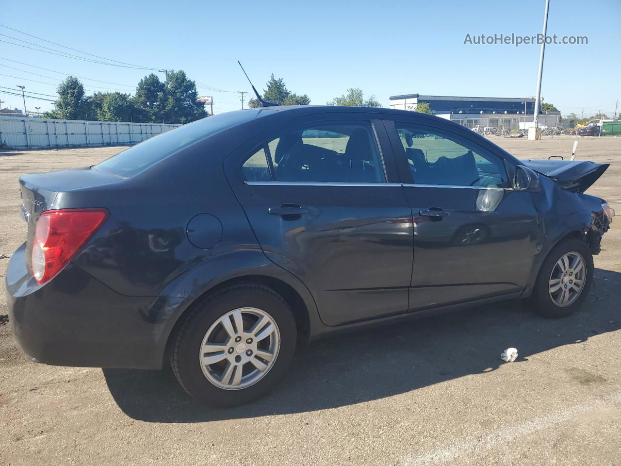 2013 Chevrolet Sonic Lt Черный vin: 1G1JD5SGXD4115101