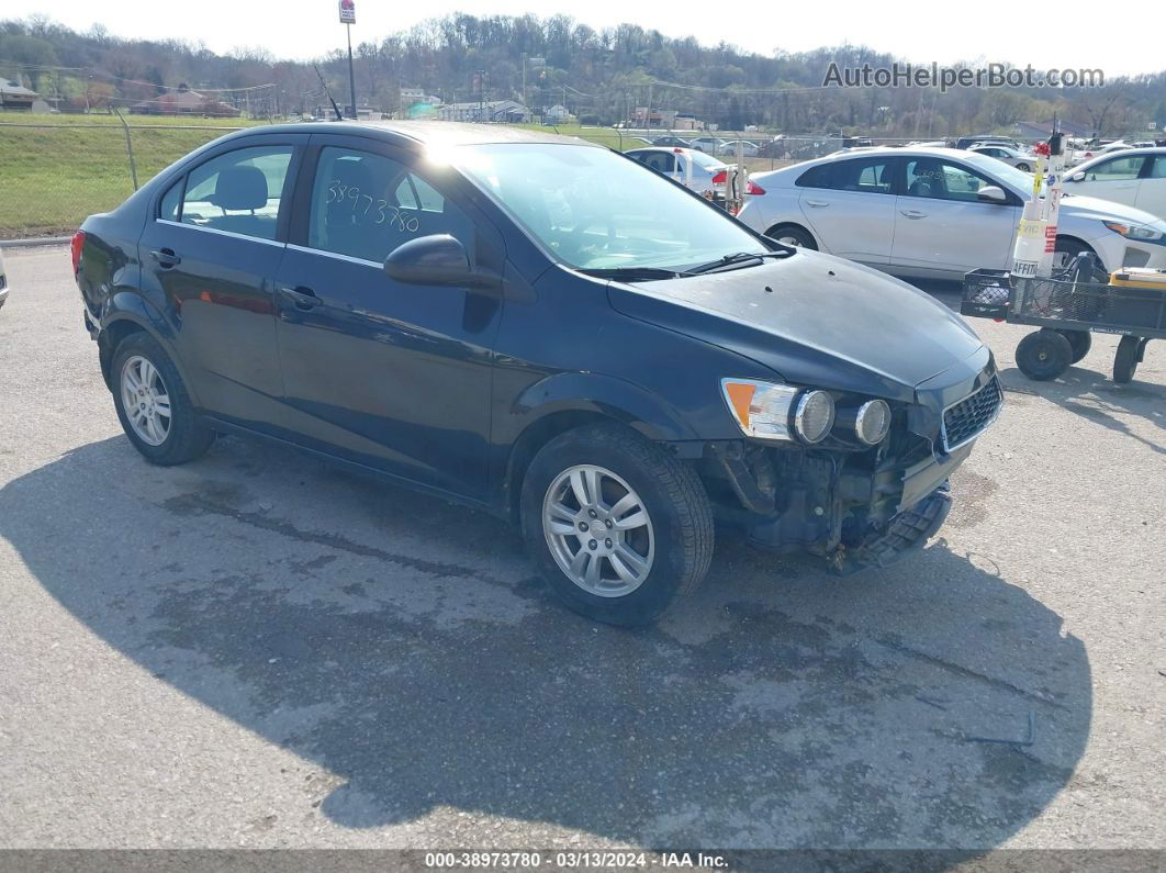 2013 Chevrolet Sonic Lt Manual Black vin: 1G1JD5SH5D4233694