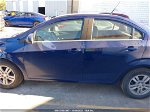 2013 Chevrolet Sonic Lt Manual Blue vin: 1G1JD5SH7D4243336
