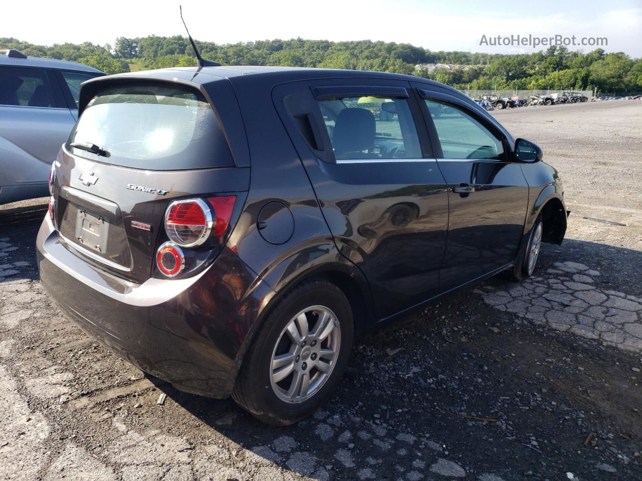 2013 Chevrolet Sonic Lt Коричневый vin: 1G1JD6SB2D4203649