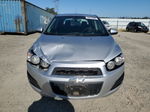 2014 Chevrolet Sonic Lt Silver vin: 1G1JD6SG0E4143254