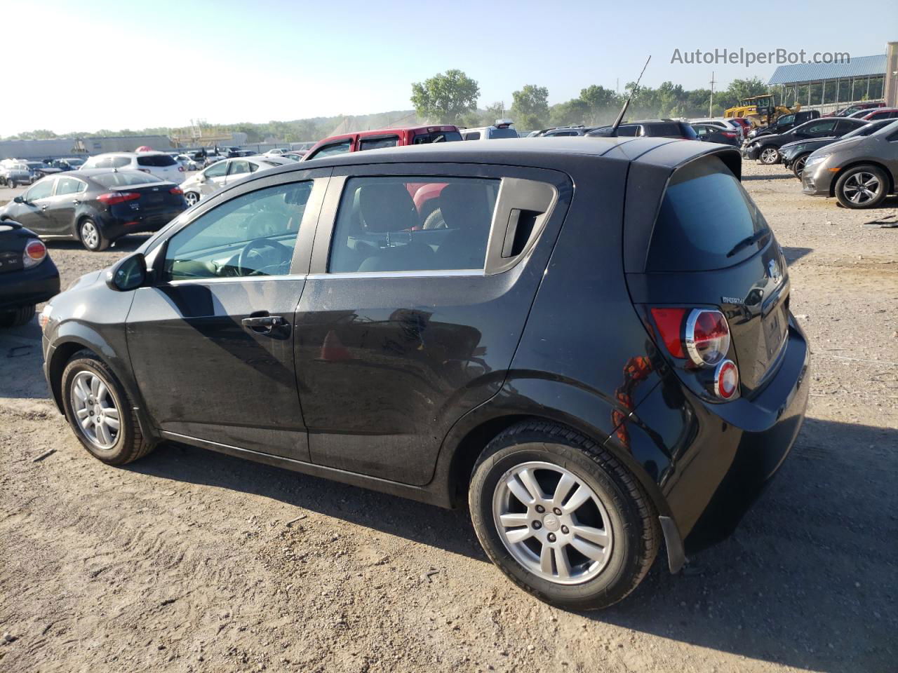 2013 Chevrolet Sonic Lt Black vin: 1G1JD6SH7D4219012