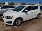 2013 Chevrolet Sonic Lt Белый vin: 1G1JD6SHXD4205816