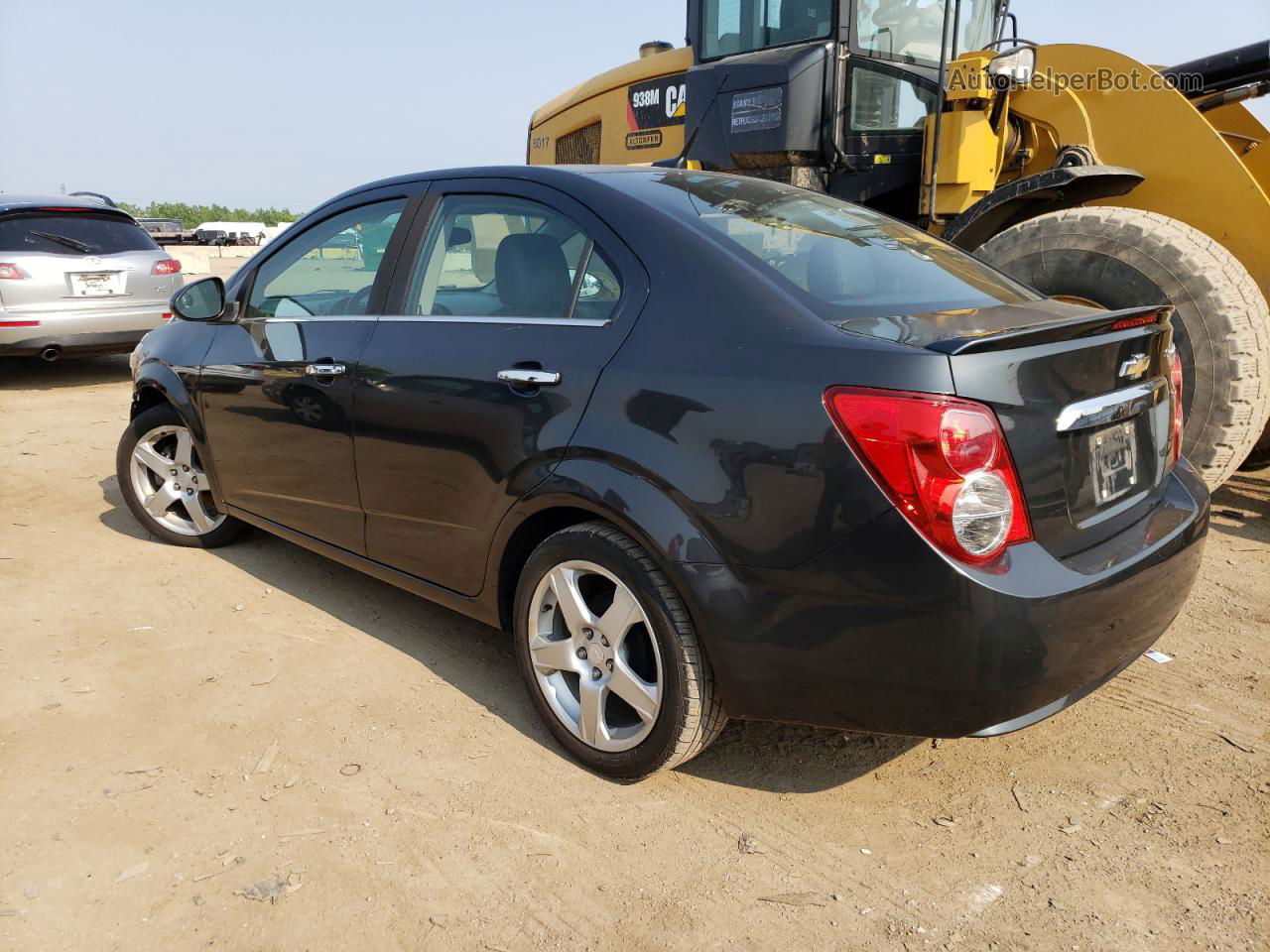 2014 Chevrolet Sonic Ltz Gray vin: 1G1JE5SB0E4203593