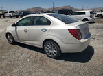 2013 Chevrolet Sonic Ltz White vin: 1G1JE5SB1D4187144