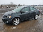 2014 Chevrolet Sonic Ltz Black vin: 1G1JE5SB1E4202792