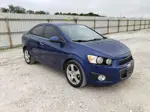 2014 Chevrolet Sonic Ltz Blue vin: 1G1JE5SB3E4164661