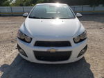 2013 Chevrolet Sonic Ltz White vin: 1G1JE5SB4D4113622