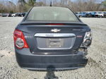 2013 Chevrolet Sonic Ltz Gray vin: 1G1JE5SB5D4112043