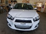 2014 Chevrolet Sonic Ltz White vin: 1G1JE5SB9E4216603