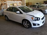 2014 Chevrolet Sonic Ltz White vin: 1G1JE5SB9E4216603