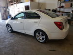 2014 Chevrolet Sonic Ltz White vin: 1G1JE5SB9E4216603