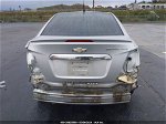 2013 Chevrolet Sonic Ltz Auto Silver vin: 1G1JE5SG8D4154153