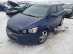 2013 Chevrolet Sonic Ltz Blue vin: 1G1JE5SH1D4178898