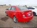 2013 Chevrolet Sonic Ltz Auto Red vin: 1G1JE5SH4D4170293