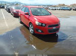 2013 Chevrolet Sonic Ltz Auto Red vin: 1G1JE5SH4D4170293