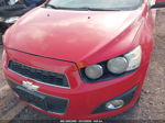 2013 Chevrolet Sonic Ltz Auto Red vin: 1G1JE5SH4D4170293