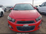 2013 Chevrolet Sonic Ltz Auto Red vin: 1G1JE5SH4D4170293