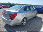 2013 Chevrolet Sonic Ltz Auto Silver vin: 1G1JE5SH4D4204989