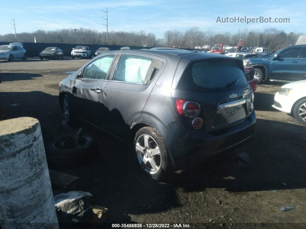 2013 Chevrolet Sonic Ltz Auto Gray vin: 1G1JE6SB0D4168252