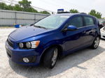 2014 Chevrolet Sonic Ltz Blue vin: 1G1JE6SB0E4220738